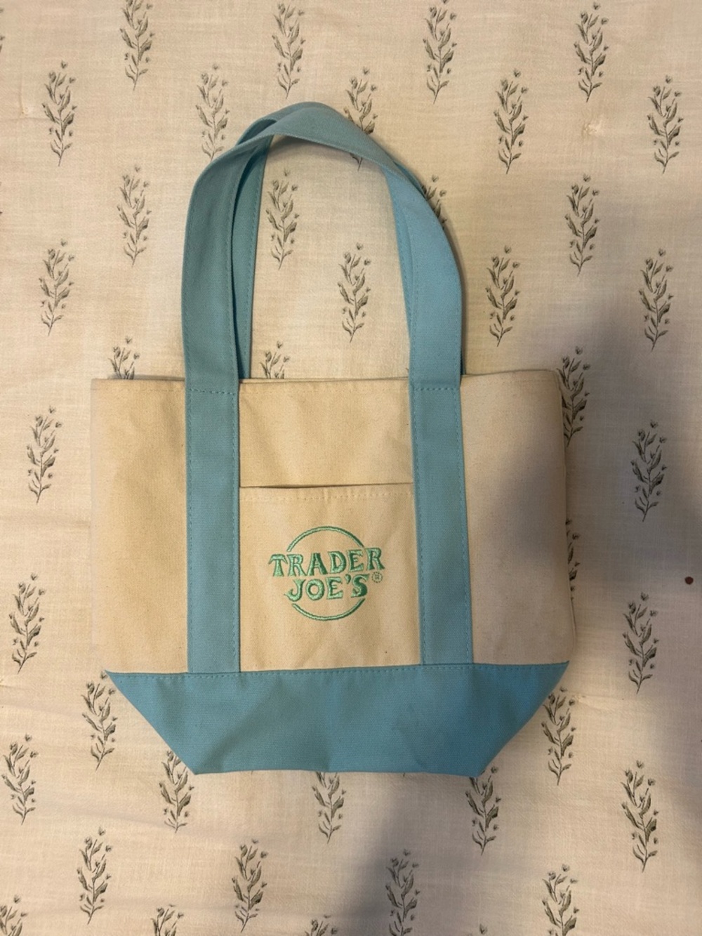 Trader Joe’s Mini Canvas Tote Bag